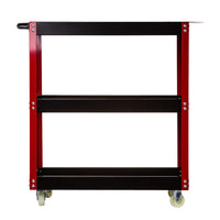 Cărucior metalic cu 3 rafturi 136 kg