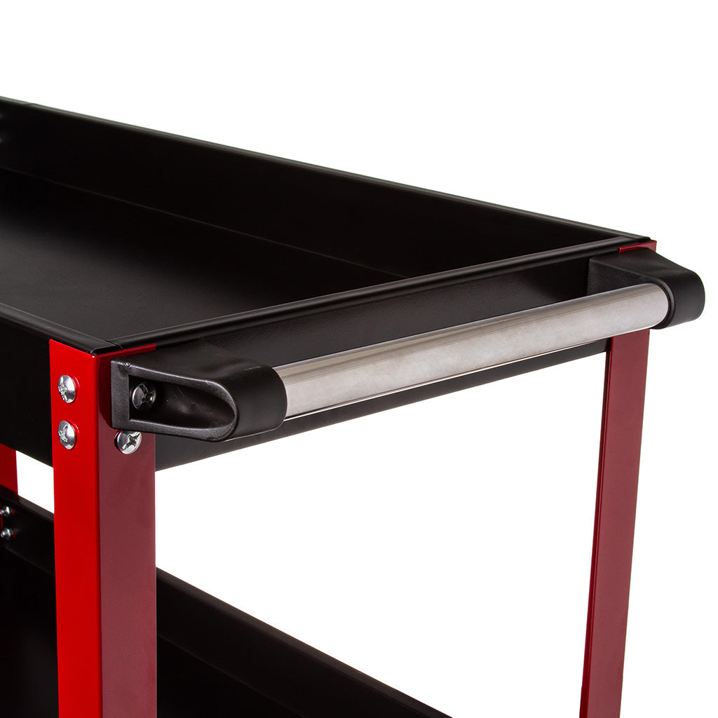 Cărucior metalic cu 3 rafturi 136 kg