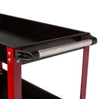 Cărucior metalic cu 3 rafturi 136 kg