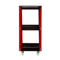 Cărucior metalic cu 3 rafturi 136 kg