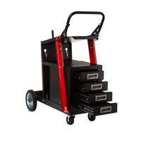 Carucior de sudura cu sertare