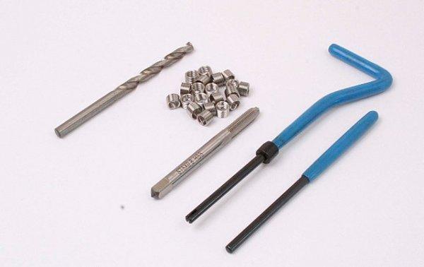Kit reparatie filete deteriorate m5 × 0.8mm 20 piese - Bjc tools Imagine principală a produsului