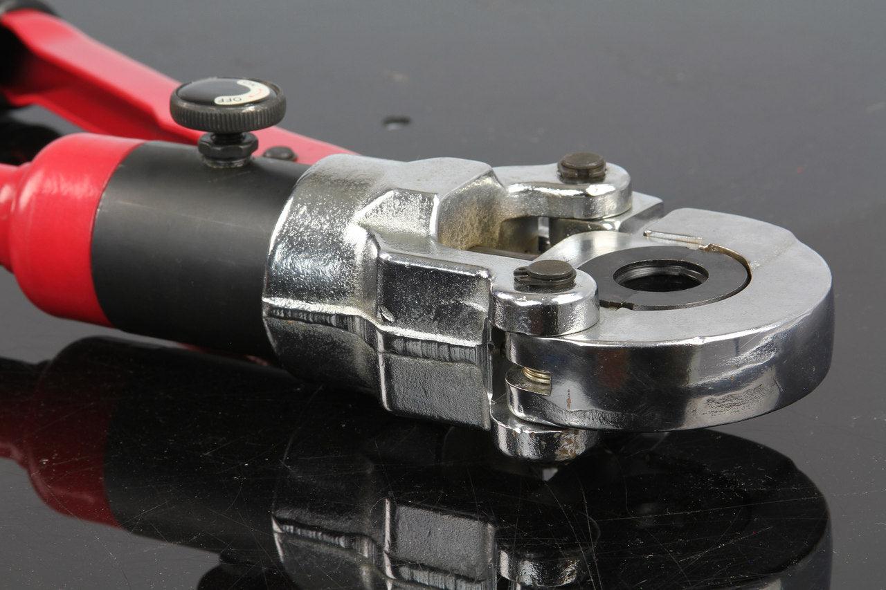 Cleste hidraulic de sertizare 12T 16-32mm,Cleste sertizat hidraulic 12 tone tevi pex U V si TH 16-32mm Profesional - Bjc tools