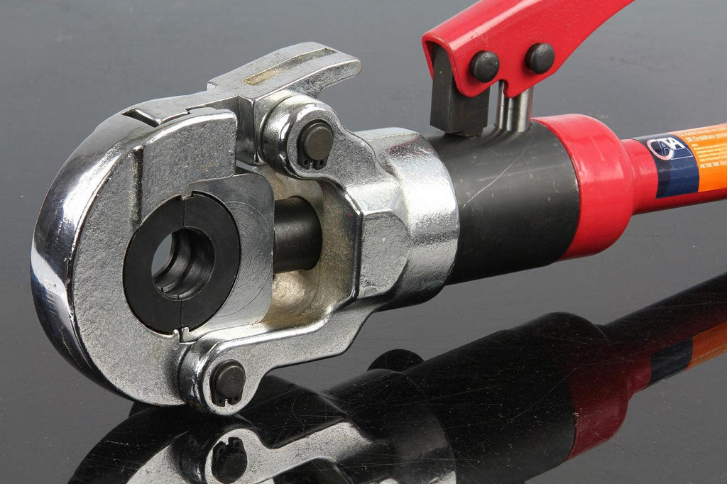 Cleste hidraulic de sertizare 12T 16-32mm,Cleste sertizat hidraulic 12 tone tevi pex U V si TH 16-32mm Profesional - Bjc tools