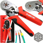 Cleste sertizat papuci electrici 0.25-6mm2 - Bjc tools