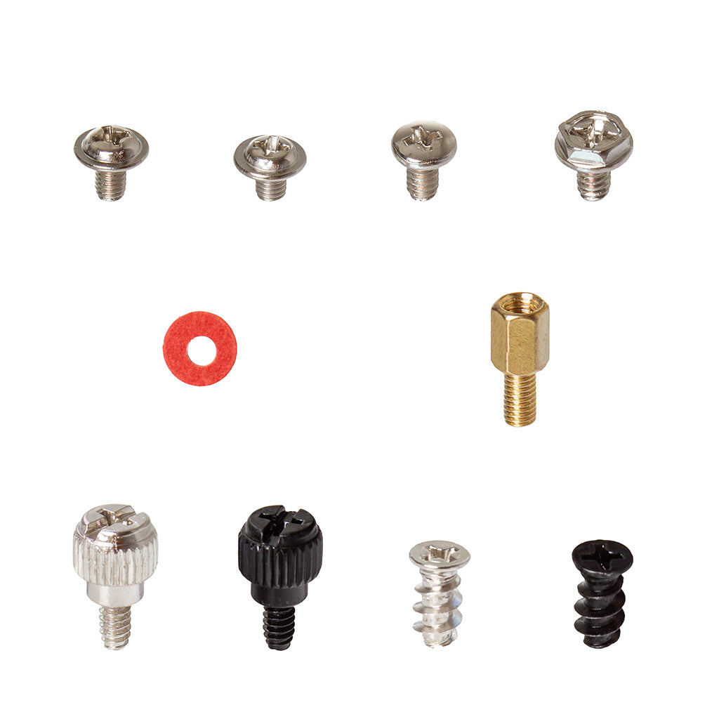 SET ACCESORII MONTAJ IT/PC/LAPTOP | 228 buc. diverse șuruburi și distanțiere pentru asamblarea calculatoarelor
