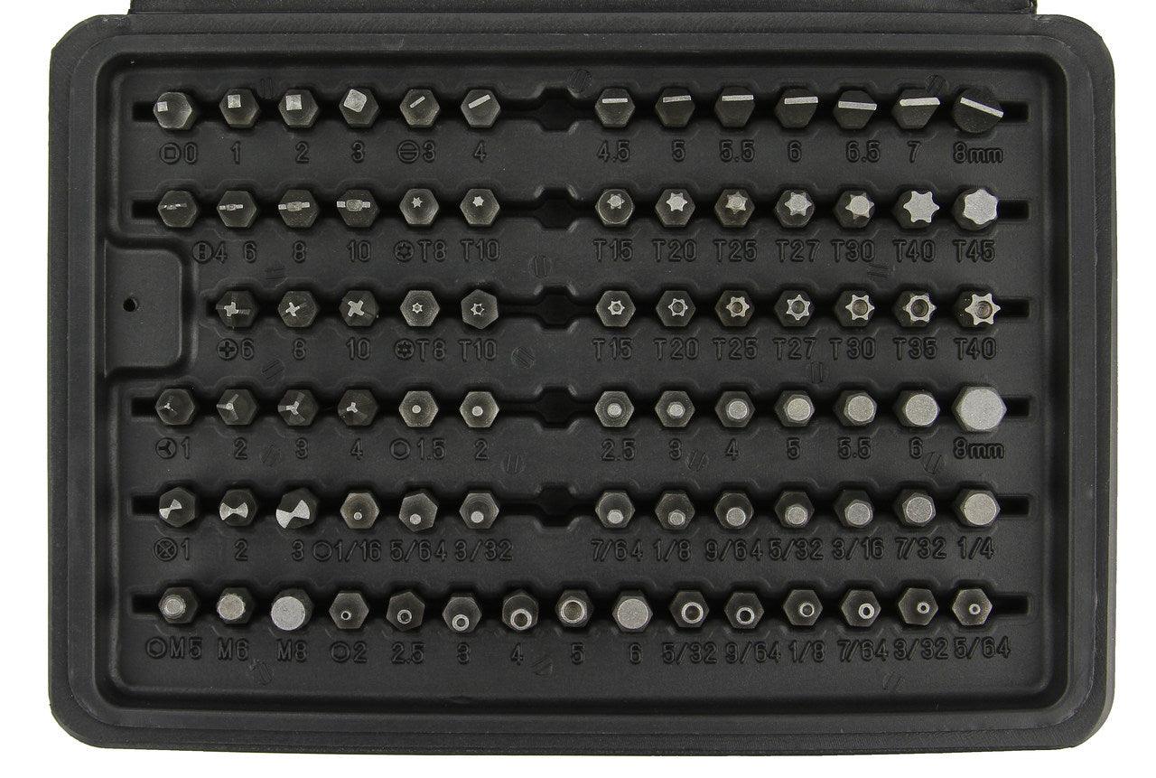 Trusa biti 100 bucati,biti,torx - Bjc tools