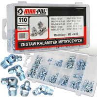 Set nipluri de gresare metrice 110 buc
