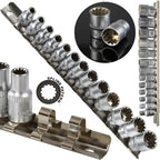 Set chei tubulare, 1/4" 13 buc - Bjc tools