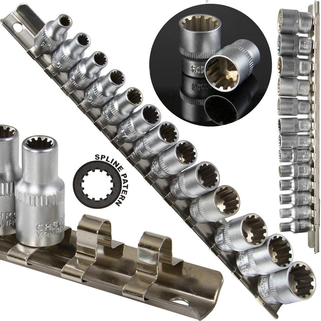 Set chei tubulare, 1/4" 13 buc - Bjc tools
