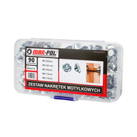 SET PIULIȚE CU GHEARE PENTRU LEMNE 90 Buc.