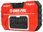 Set tubulare speciale pentru etrier frana 16 piese - Bjc tools