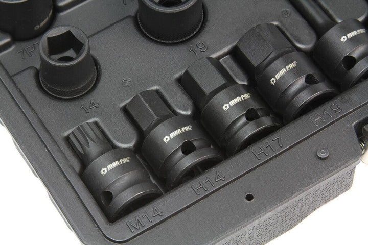 Set tubulare speciale pentru etrier frana 16 piese - Bjc tools