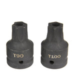 Set Torx / Spline Bit 6 Pcs 3/4 " - Bjc tools