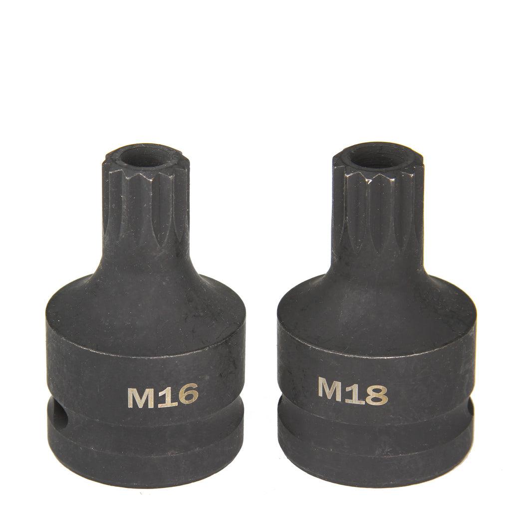 Set  Imbus Torx / Spline Biti 6 Pcs 3/4 Imagine secundară a produsului