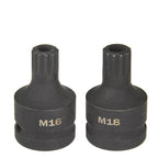 Set Torx / Spline Bit 6 Pcs 3/4 " - Bjc tools