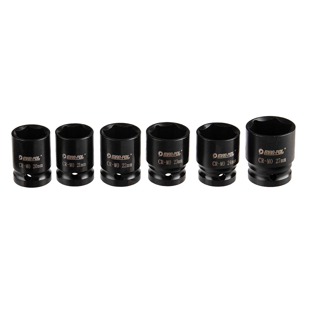 SET CHEI TUBULATE DE IMPACT  1/2" 8-32mm 35 buc