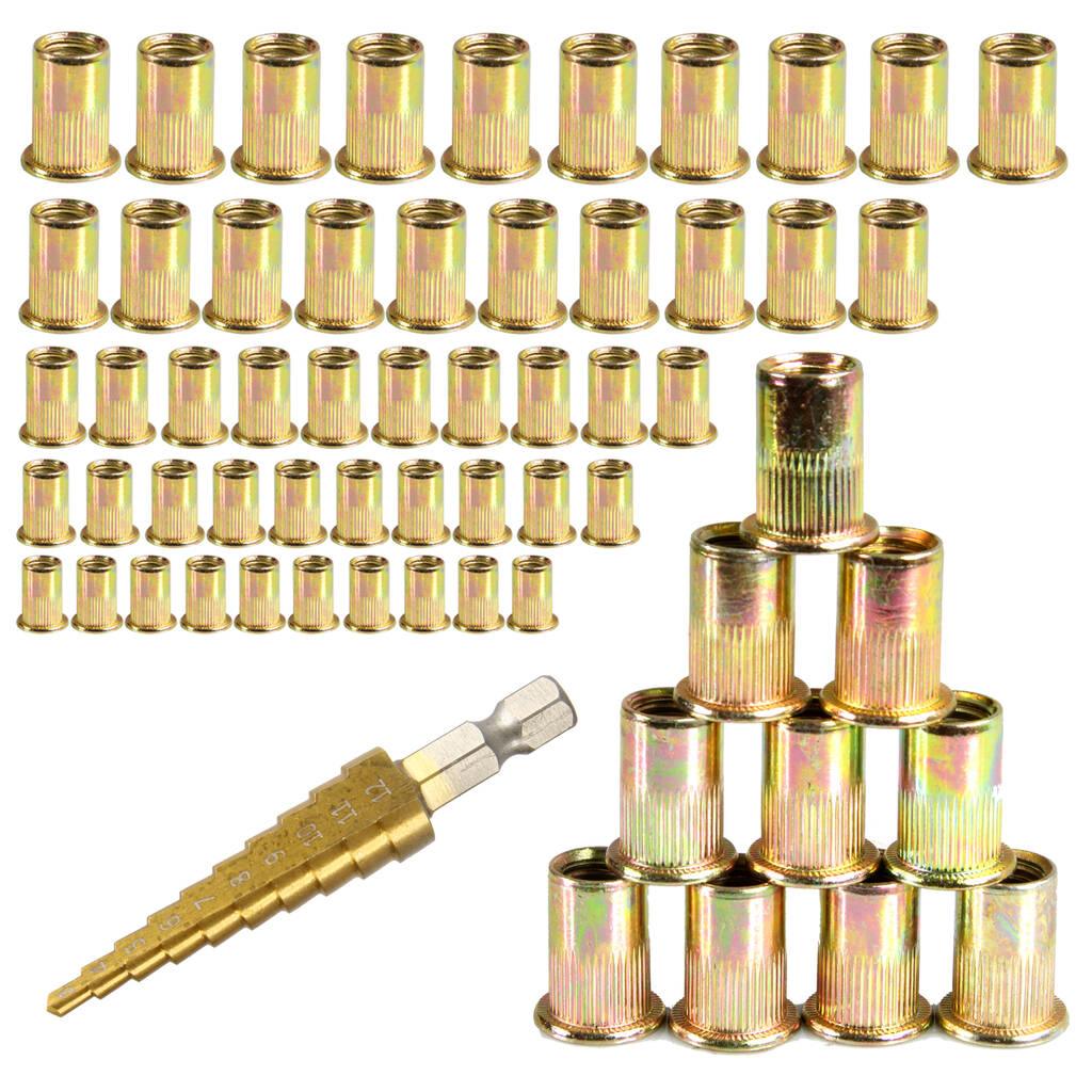 Set piulite nituibile manuale cu accesorii - Bjc tools