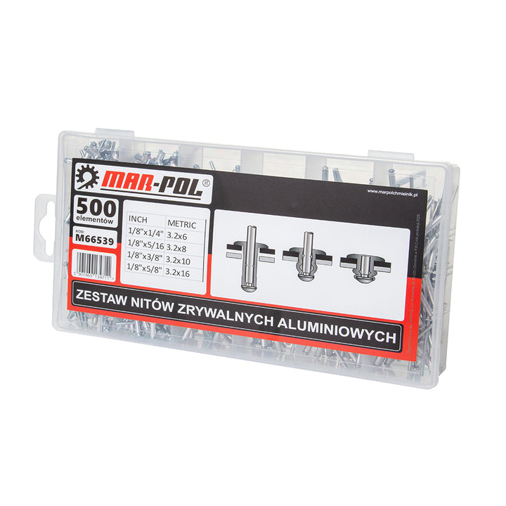 Set popnituri 500 piese