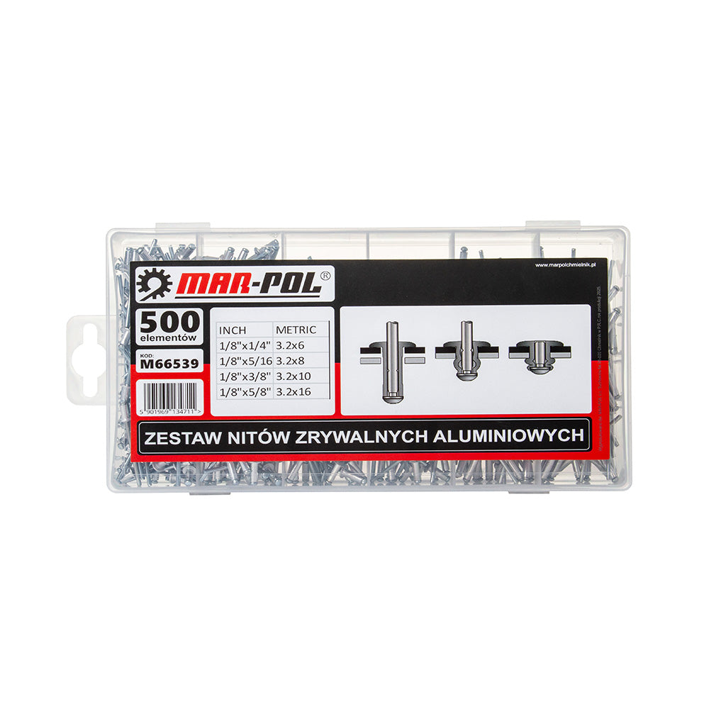 Set popnituri 500 piese