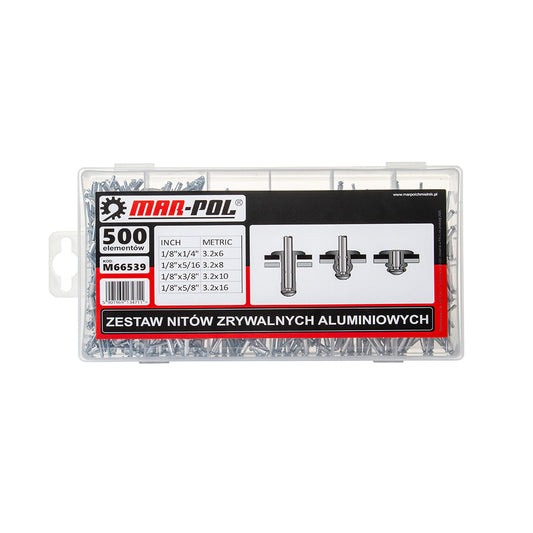 Set popnituri 500 piese