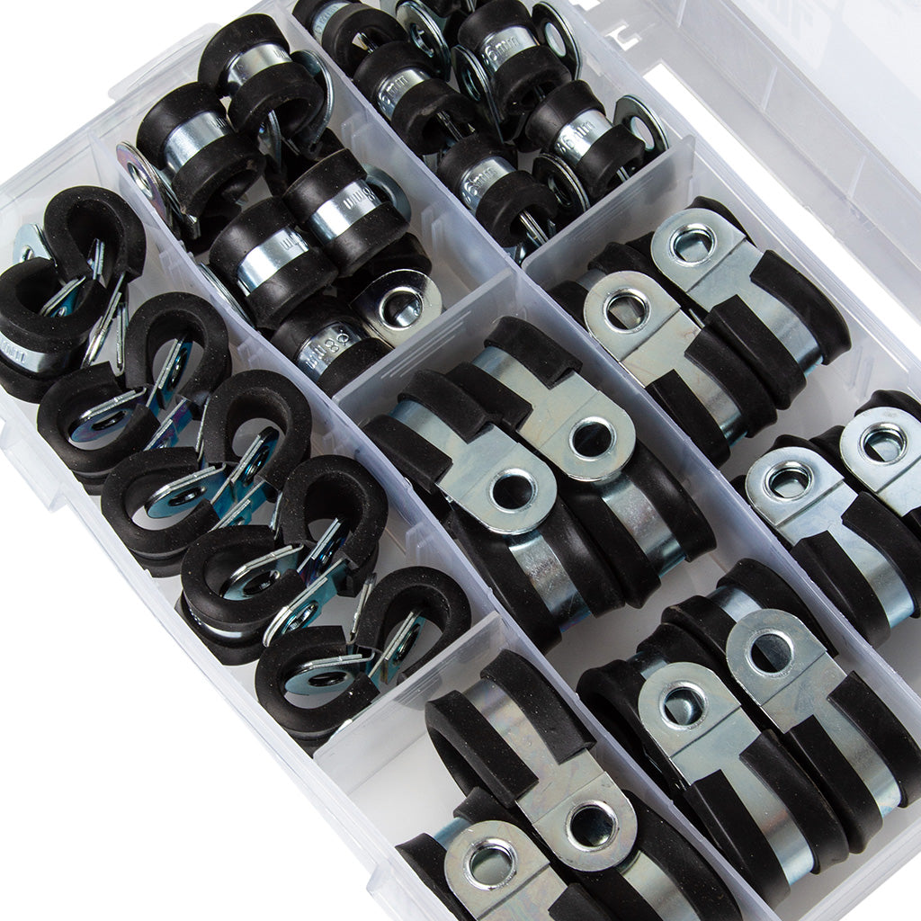 Set cleme de montaj tevi 52 piese, Bride tevi