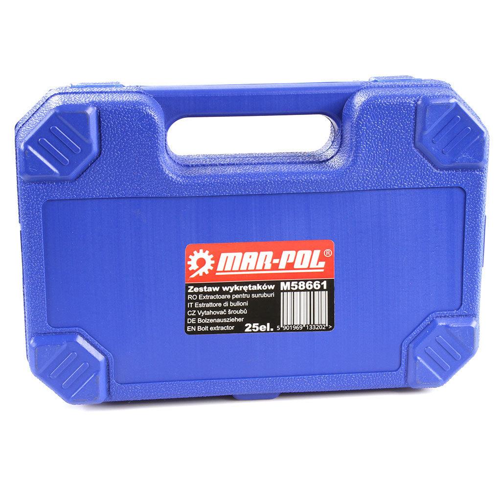 Trusa extractoare suruburi deteriorate 25 piese - Bjc tools