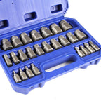 Trusa extractoare suruburi deteriorate 25 piese - Bjc tools