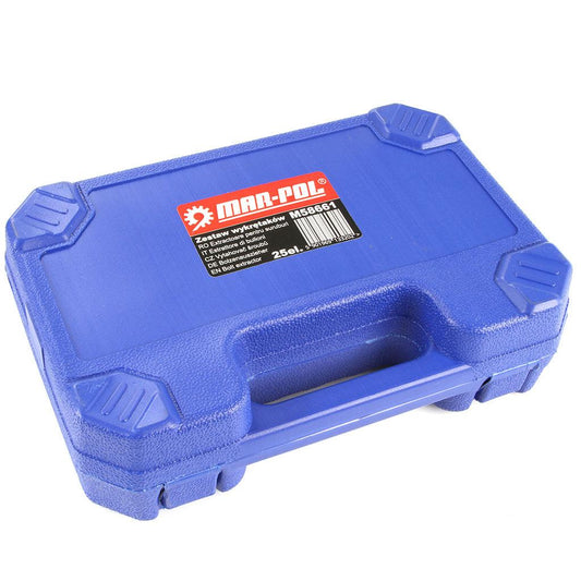 Trusa  extractoare suruburi deteriorate 25 piese