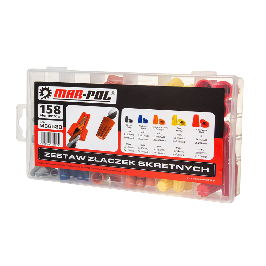 SET DE CONECTOARE DE CABLU | 158 buc.