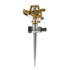 Aspersor cu impuls  360° 1/2",Aspersor apa gradina metalic cu trecere