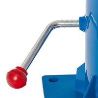 Detaliu maner macara pivotanta, MACARA PIVOTANTĂ/GIRAFA 1 tona, roti rosu, constructie durabila.