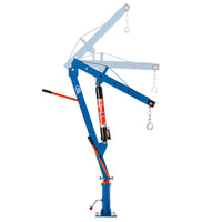 Macara pivotantă/girafa 1 tona cu braț extensibil, capacitate de ridicare de 1000 kg, dotată cu plăcuță de montare.